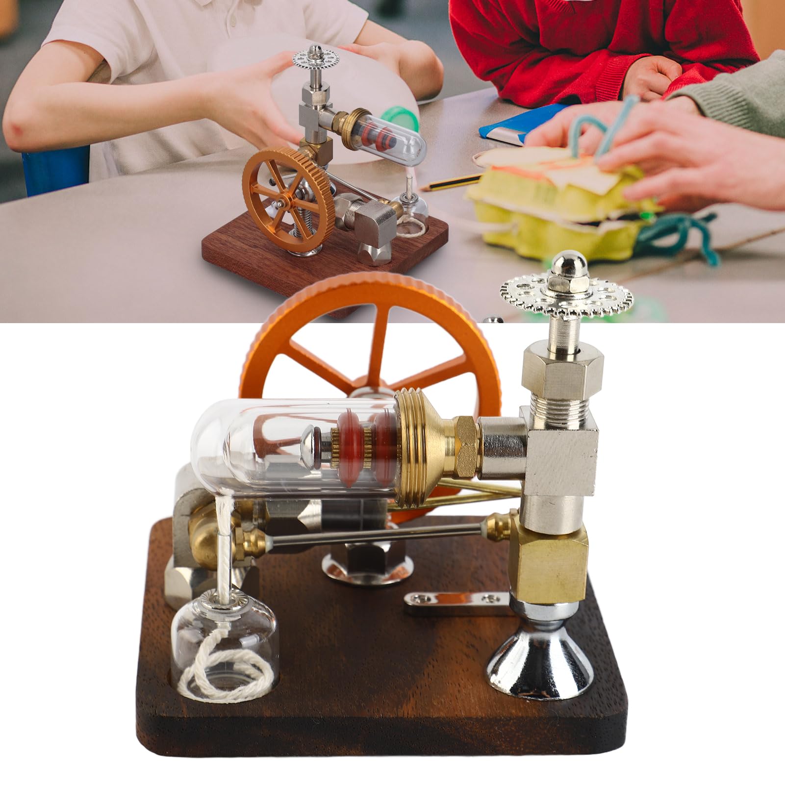 Modello di Motore Stirling, Strumento di Apprendimento della