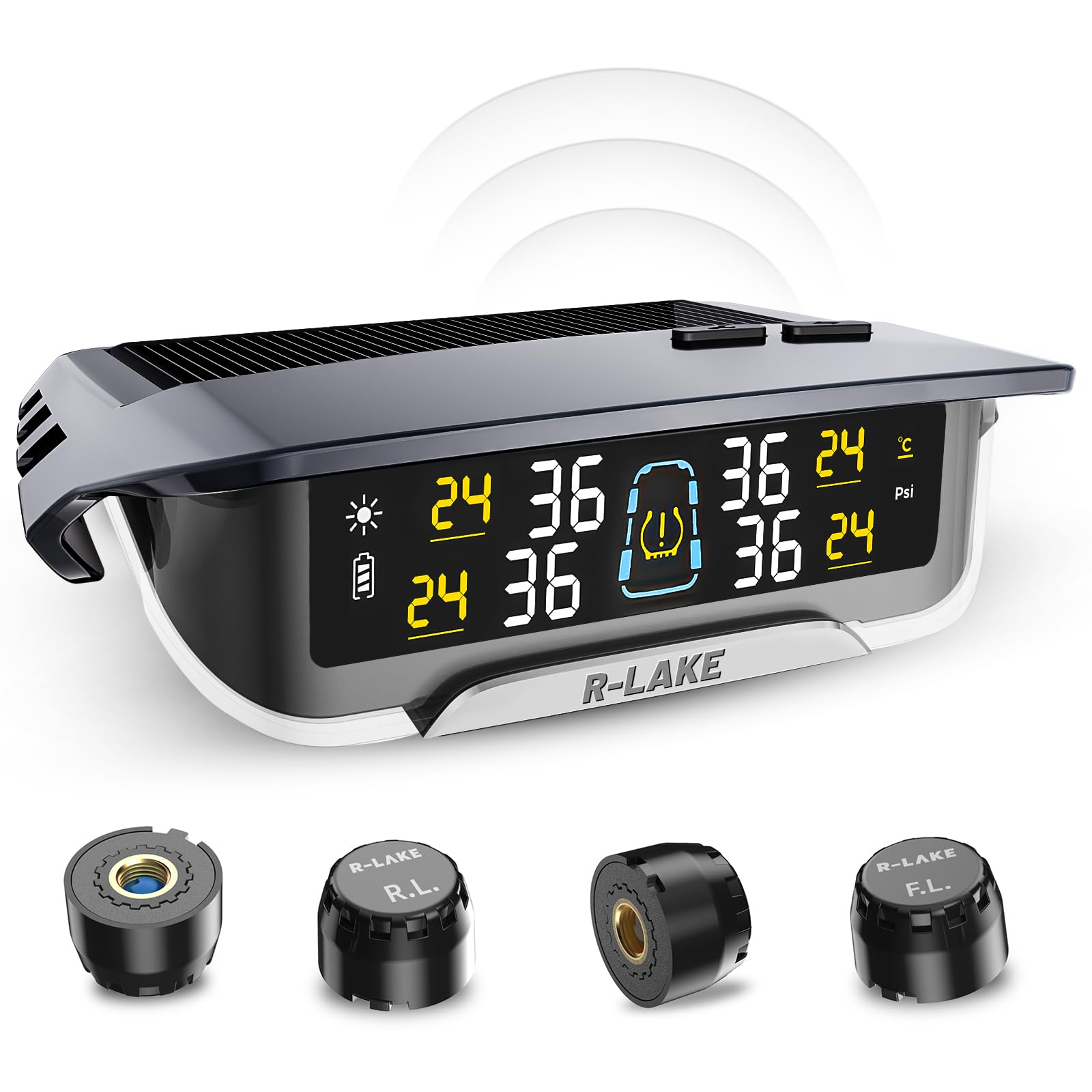 TPMS-T006 タイヤ圧監視システム トヨタ ハリアー60 65系 液晶モニタータイヤ空気圧監視警報