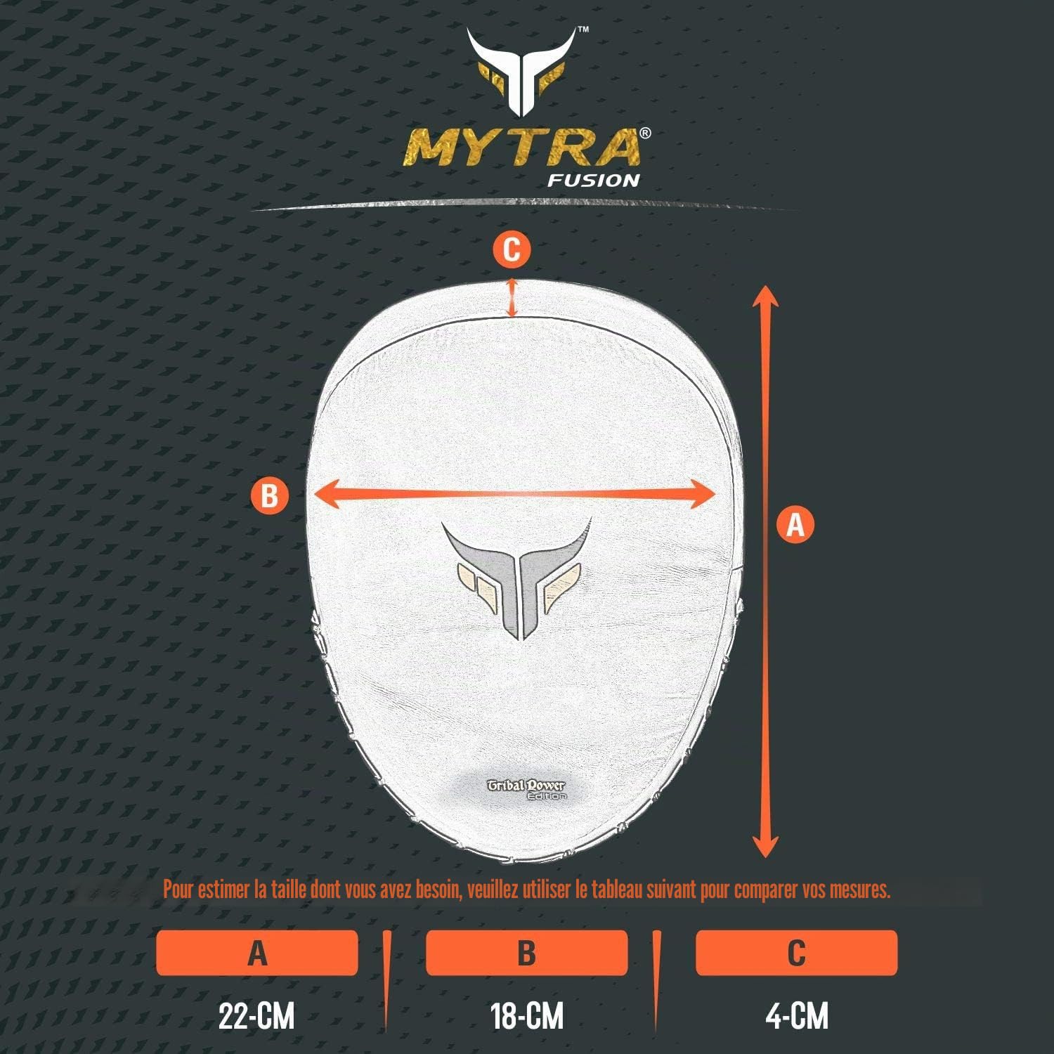 Mytra Fusion Patte d'ours Boxe - Pate d Ours Boxe MMA Muay Pattes d'ours de Boxe pour l'entraînement de Boxe et d'arts Martiaux