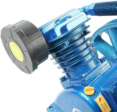 Miniatura 8 de 175PSI 5.5HP 8-11CFM Tipo V Bomba de Compresor de Aire de Doble Cilindro Cabeza de Doble Etapa Con Válvula Especial Acero Tiene Buena Resistencia y