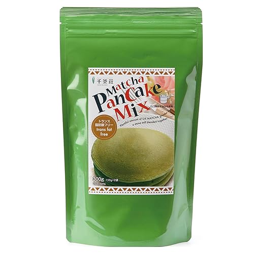 Mezcla japonesa para panqueques matcha, 5.29 oz x 2 paquetes, producto de Japón