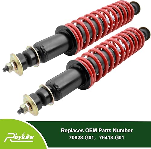 Miniatura 2 de Roykaw EZGO - Amortiguador de bobina para TXTMedalist modelos de carrito de golf eléctrico y gas 1994, resistente, funciona tanto en amortiguadores