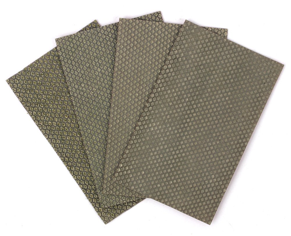 Z-Lion Diamond Abrasive Paper Sheets Diamond Sandpaper for Sanding Stone Glass Ceramic(4pcs/set)