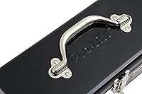 Vista 5 de Pro-Lift Caja de herramientas de acero – Caja de herramientas de metal de 14 pulgadas portátil con asa – Cierre de pestillo de metal resistente