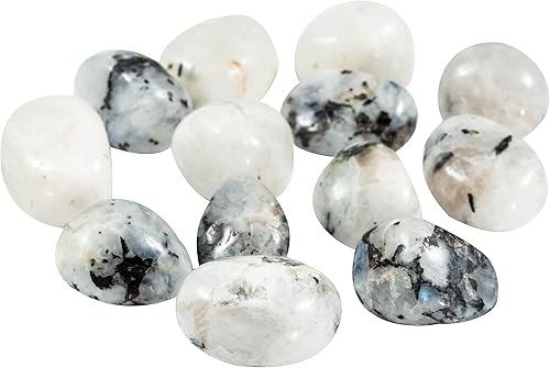 Miniatura 3 de | Piedra lunar arcoíris | Piedra rodada | Tamaño 0.75 a 1.25 pulgadas | 1 pieza | Cristales y piedras curativas, regalos espirituales para mujeres,