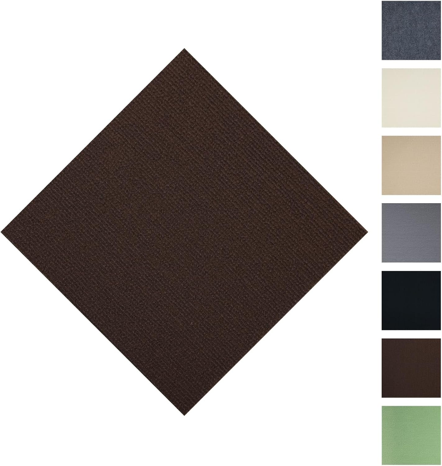 ZOWZOW Self Adhesive Carpet Tiles,NonSlip Peel and Stick Squares