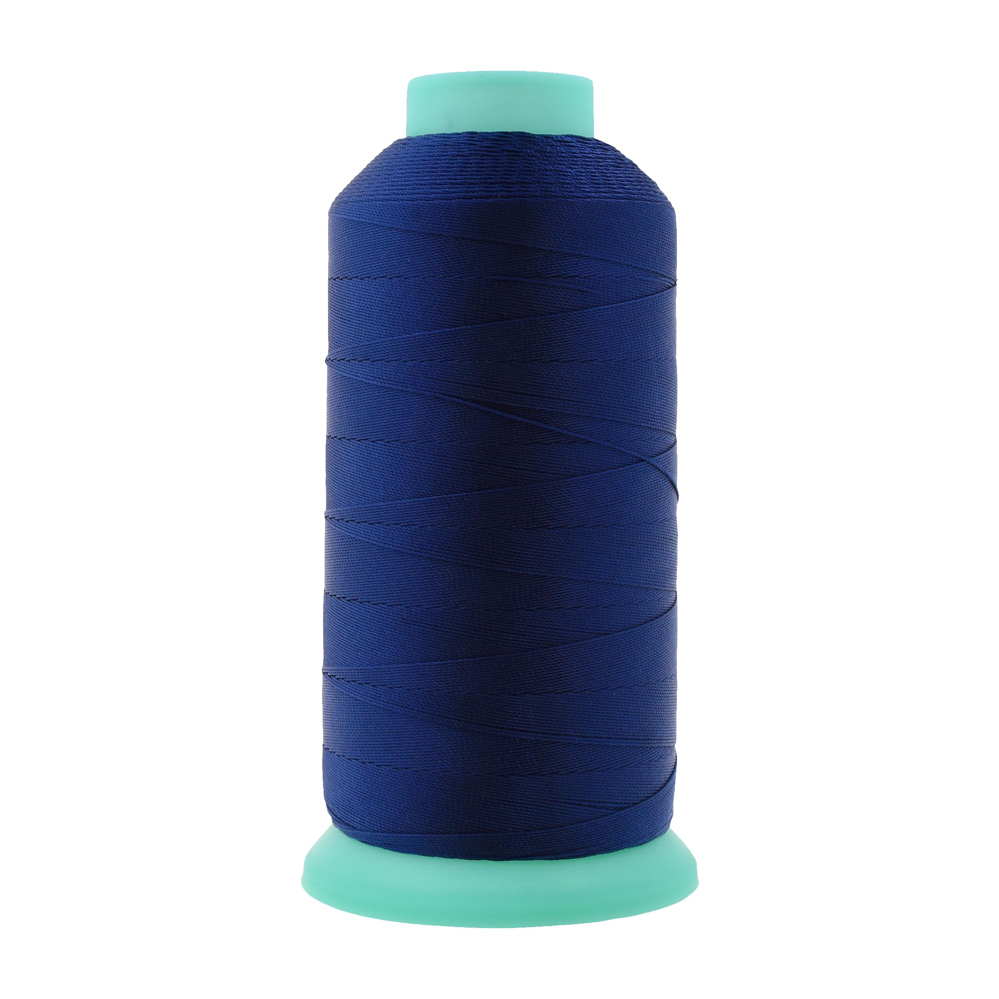 Mandala Crafts Size 92 280D T90 Bonded Nylon Thread - Dark Blue 1100 YDs Tex 90 Heavy Duty Sewing Threads for Leather, Jeans, Weaving, Outdoor Marine