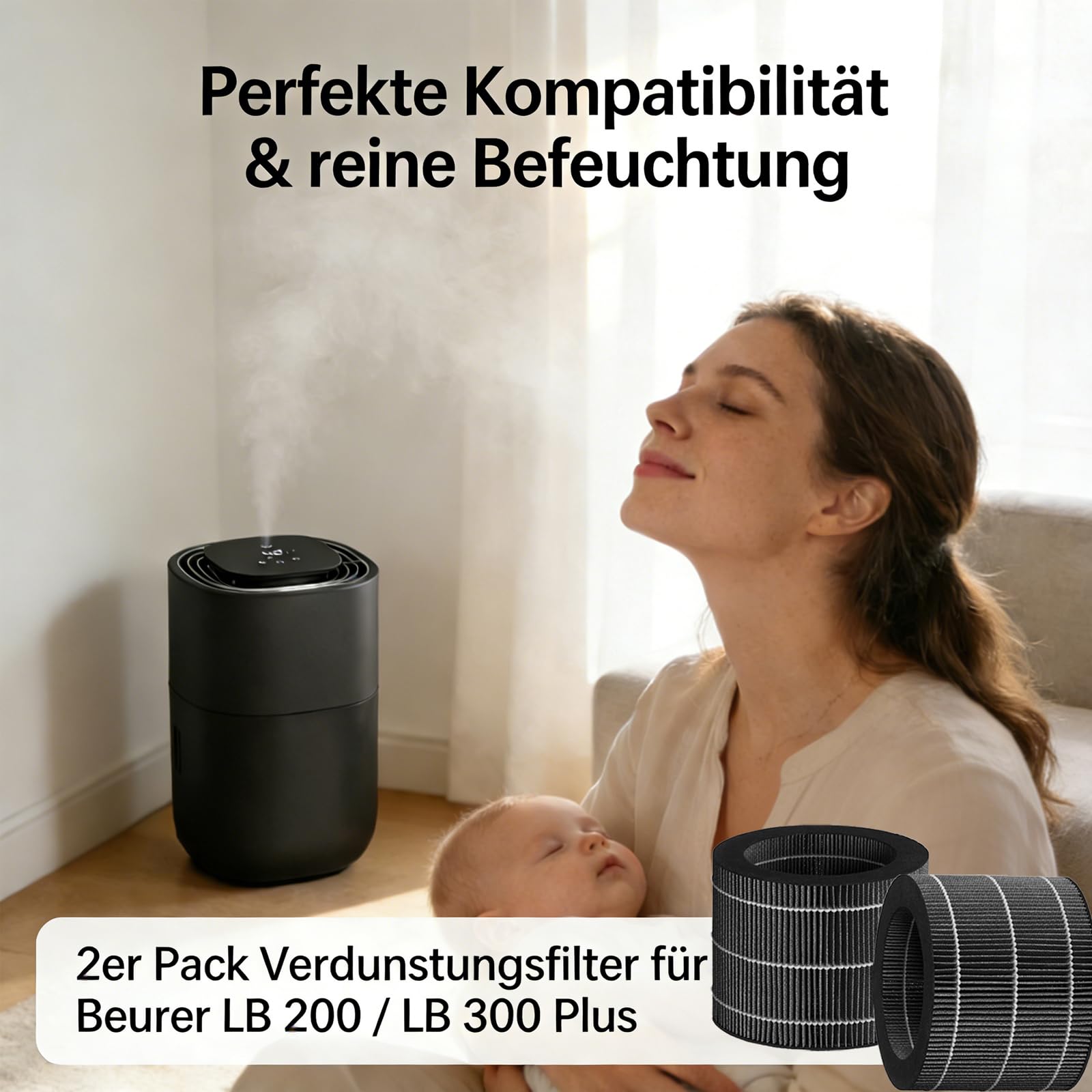 LB 200 / LB 300 Plus Filter Nachkaufset für Beurer LB 200 / LB 300 Plus Luftbefeuchter