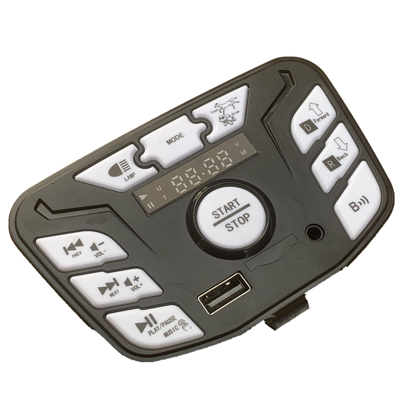 JIARUIXIN JR1927M-Z Children's Electric car Multi-Function Connection Music Power. MP3 Music Player for Ride on Toys Replacement Parts