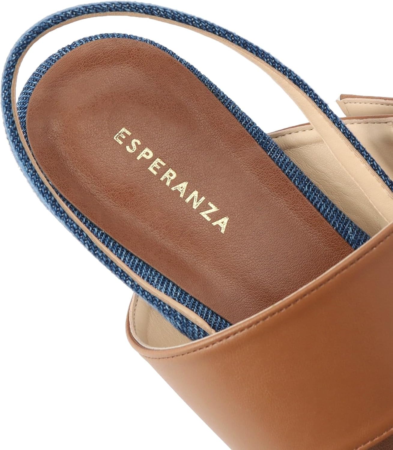 [エスペランサ] バックルベルトバックストラップパンプス