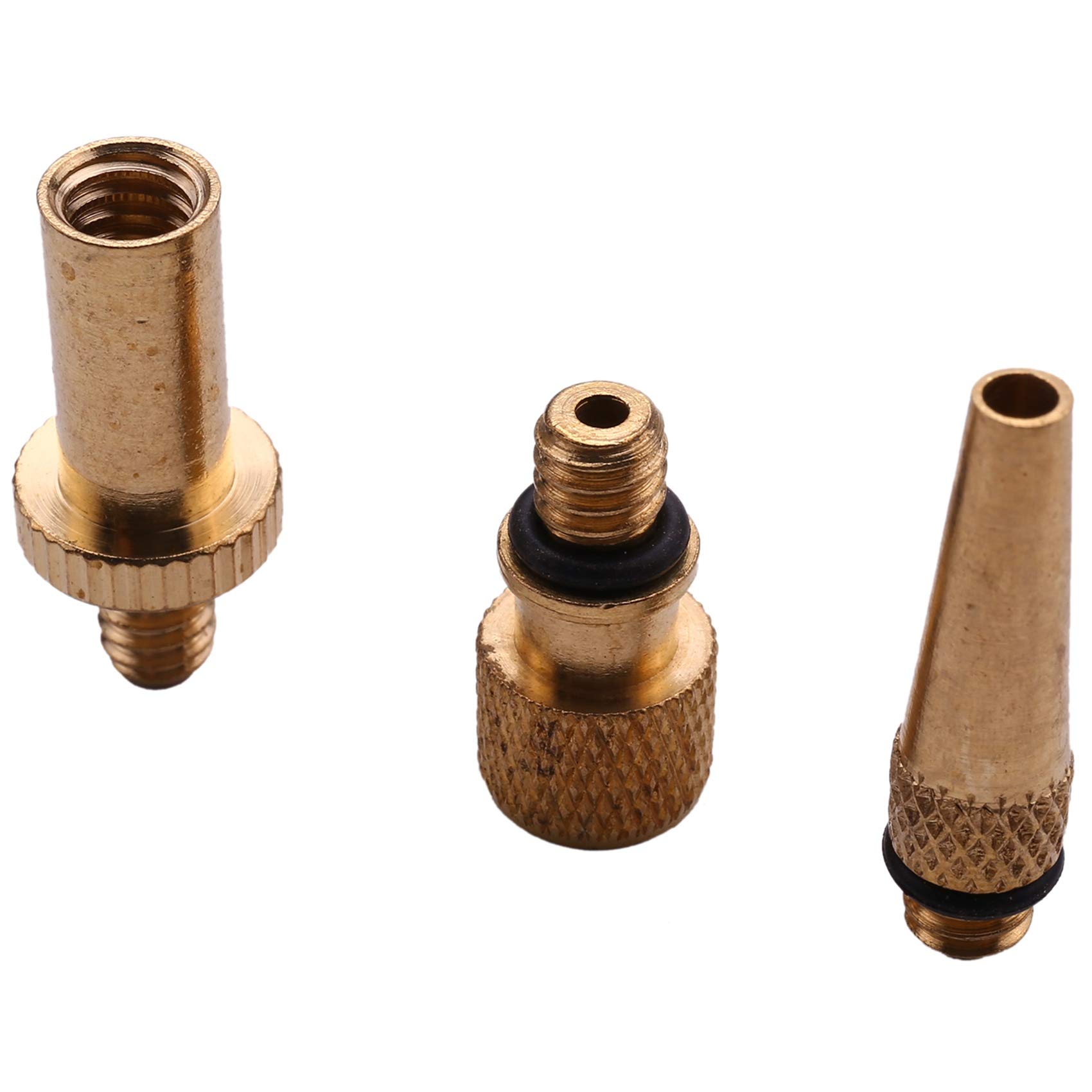 Josenidny 12 Teile/satz Luftmatratze Pumpe Adapter Düse Ventil Luftschlauch Inflator Nadeln Fahrrad Pumpe Inflator Stecker Fahrrad Sport & Freizeit