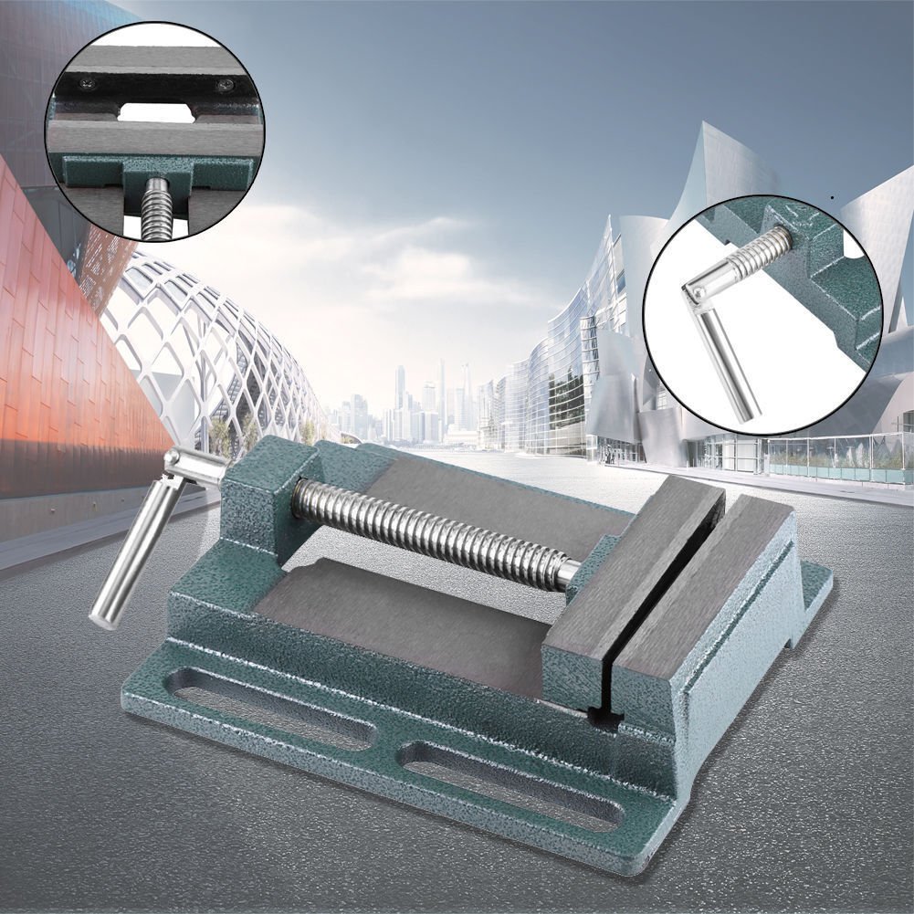 100mm tornillo de banco de máquina de precisión 4"" utilizado para taladro eléctrico en fresadora, taladro eléctrico y mantenimiento de maquinaria, etc