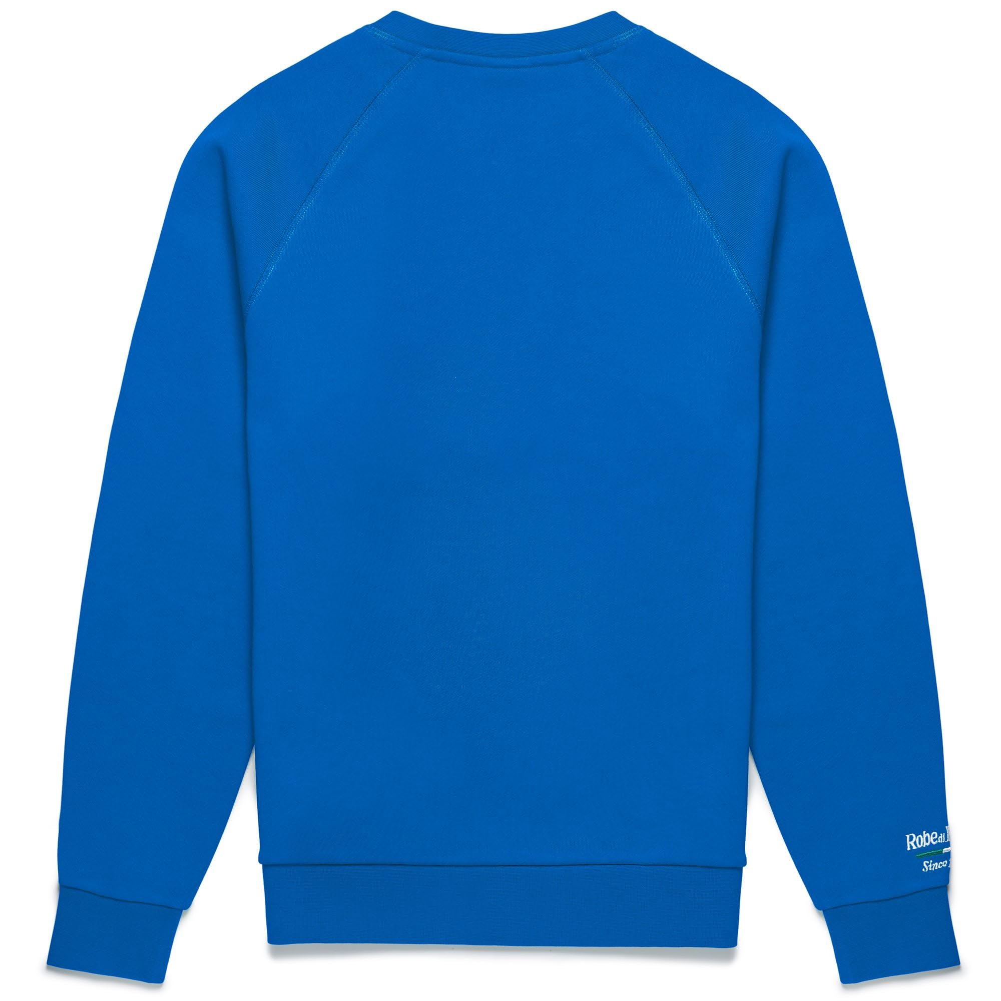 Kappa - Felpa, Uomo, Cotone, Casual, Modello: Eroi Round Italia