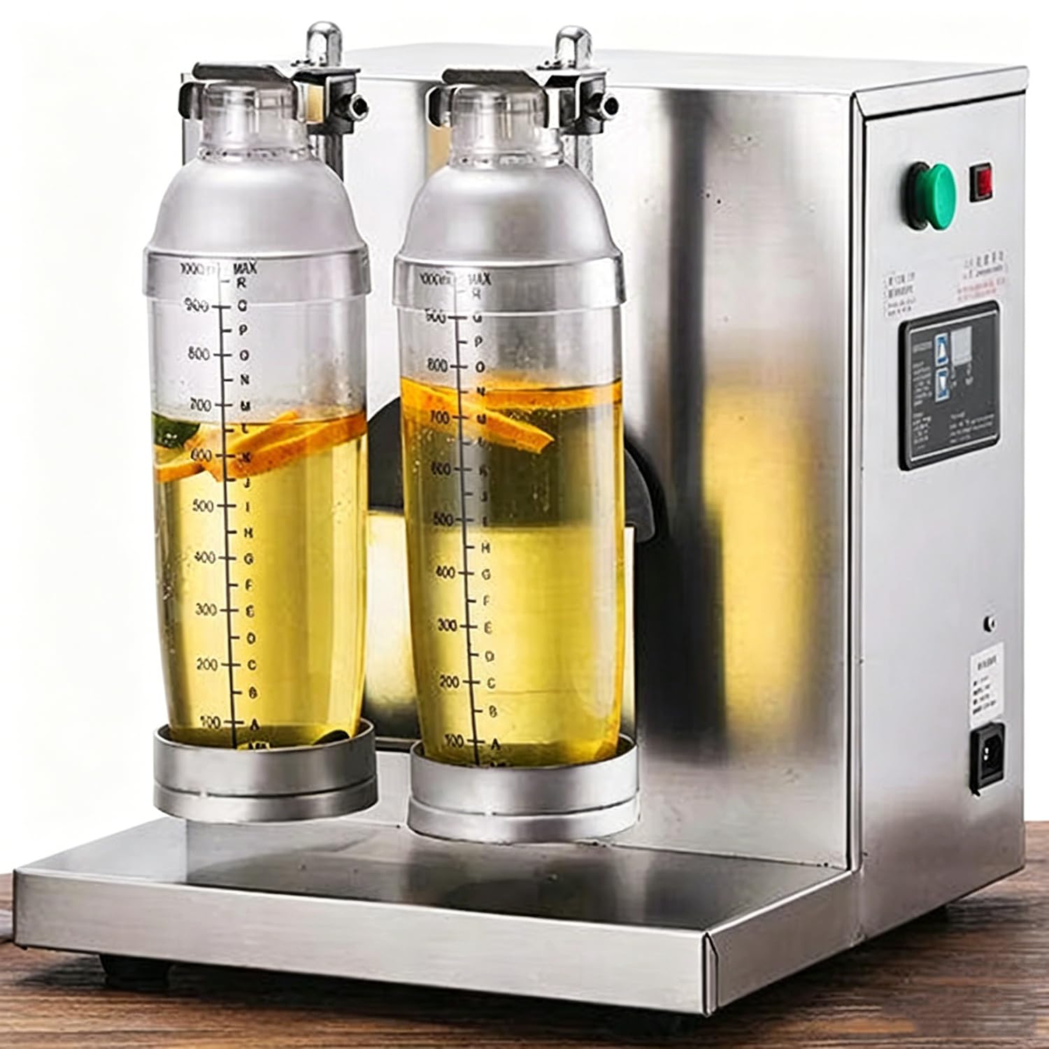 Qiang Automatic Double Station Bubble Tea Shaker, Electric Mixing Blender