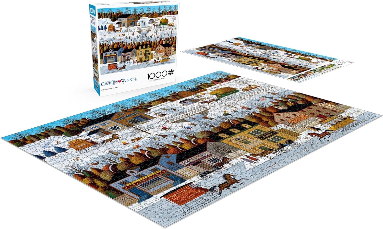MB 1000ピース ジグソーパズル チャールズ・ワイソッキ Amazon | バッファローゲームズ - チャールズ・ワイソッキー