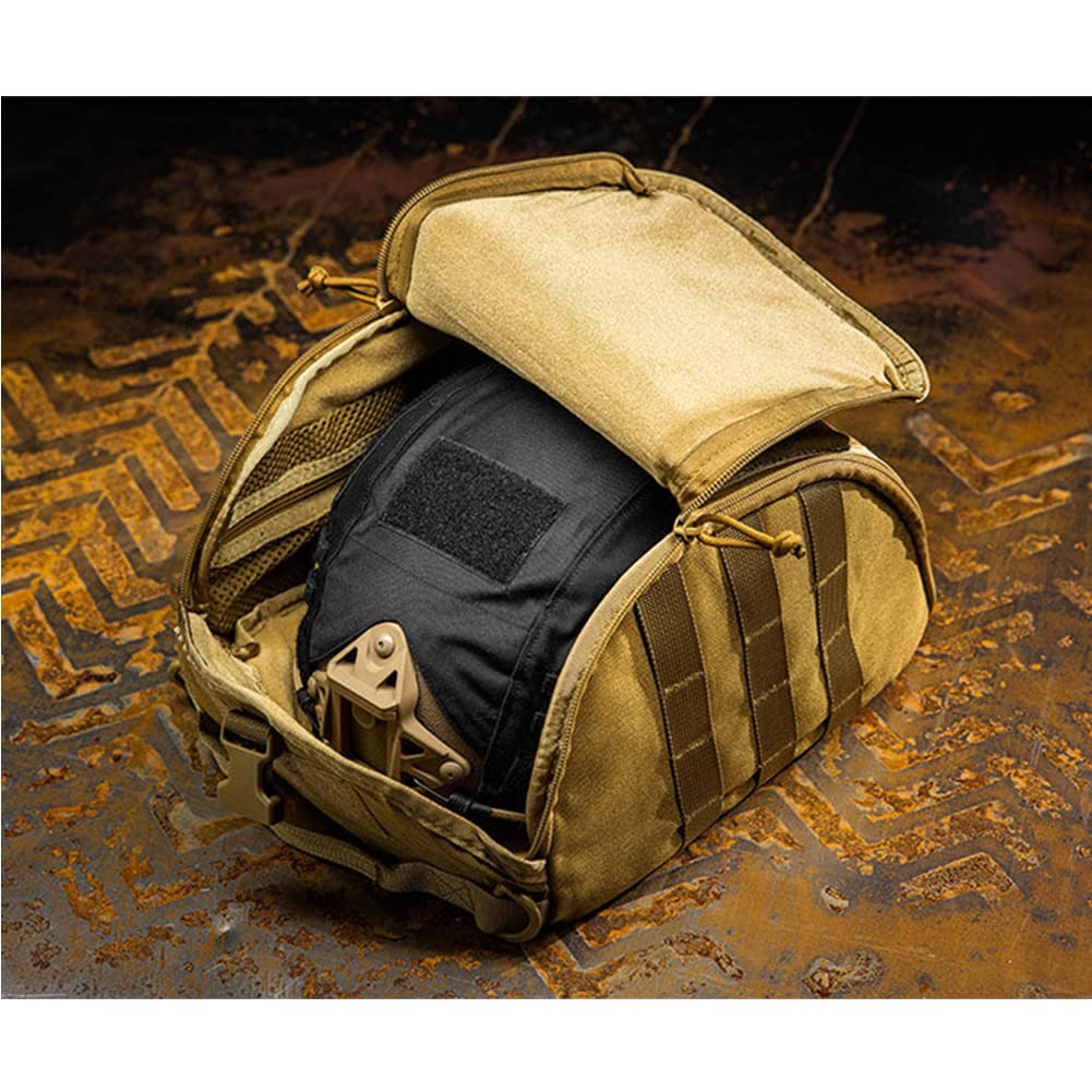 Borsa Tattica per Elmetto, Borsa Molle Fast per Elmetto, Borsa Militare, Borsa Airsoft, per Il Trasporto di Elmetto Paintball Airsoft Fast Mich