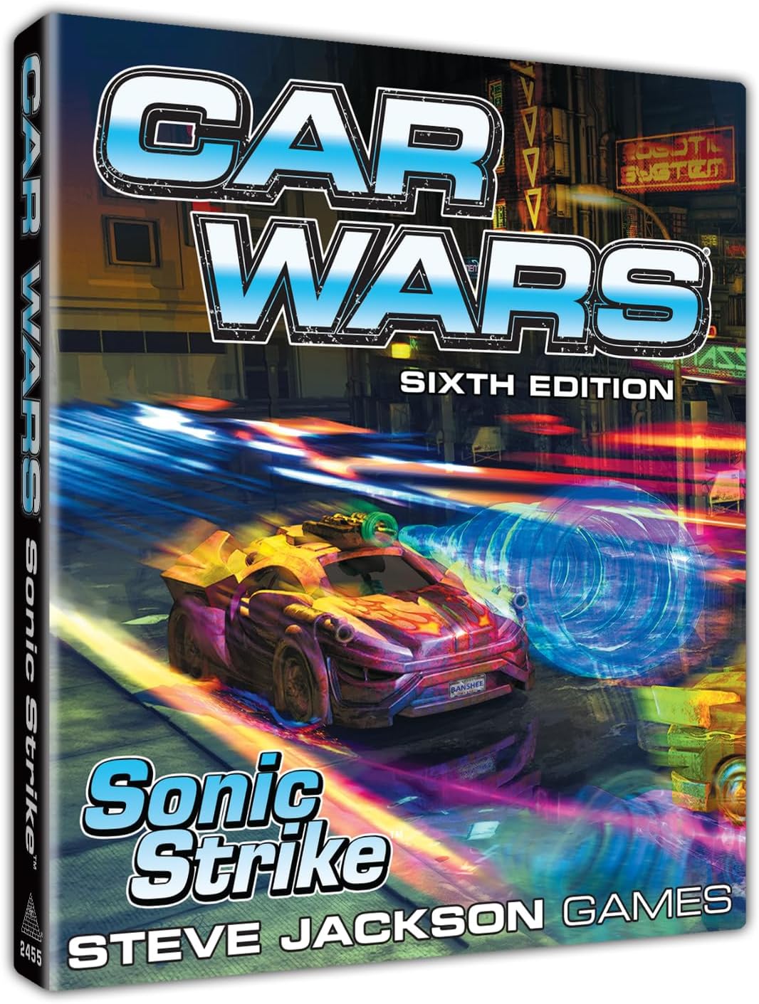 Steve Jackson Games SJG Car Wars Sonic Strike Tabletop