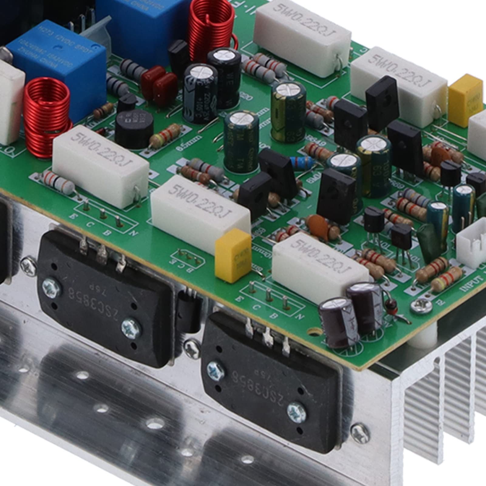 Mini Modulo Amplificatore Audio Ad Alta Potenza a Doppio Canale per Uso Domestico e in Studio, Circuito Stampato Durevole, Prestazioni Efficienti