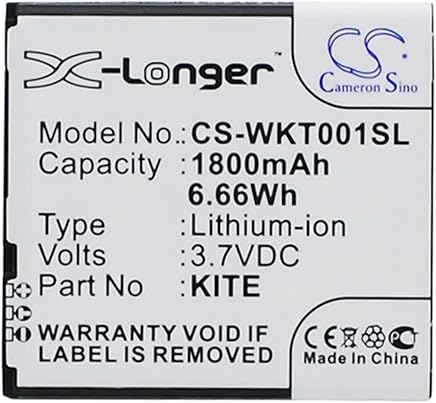 CS 1800?mAh bater?a de Ion de Litio para WIKO Kite CS 1800?mAh bater?a de Ion de Litio para WIKO Kite