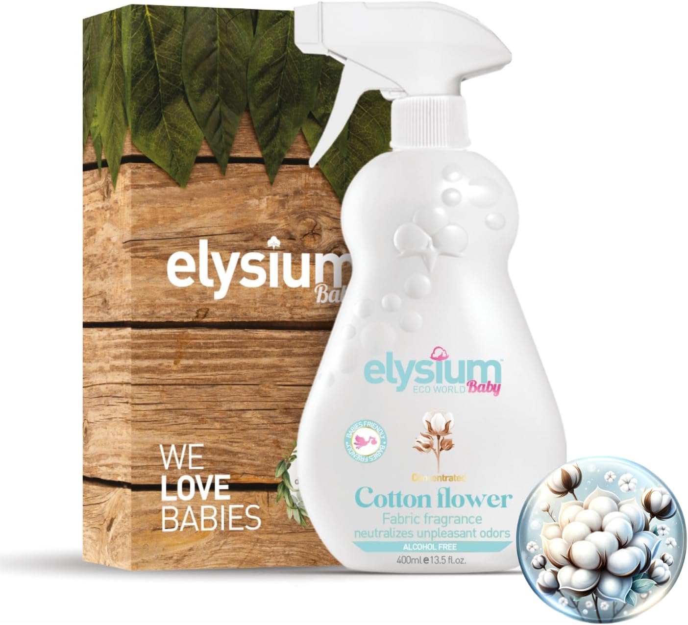 Baby Fabric Spray Freshener and Room Spray Non Toxic