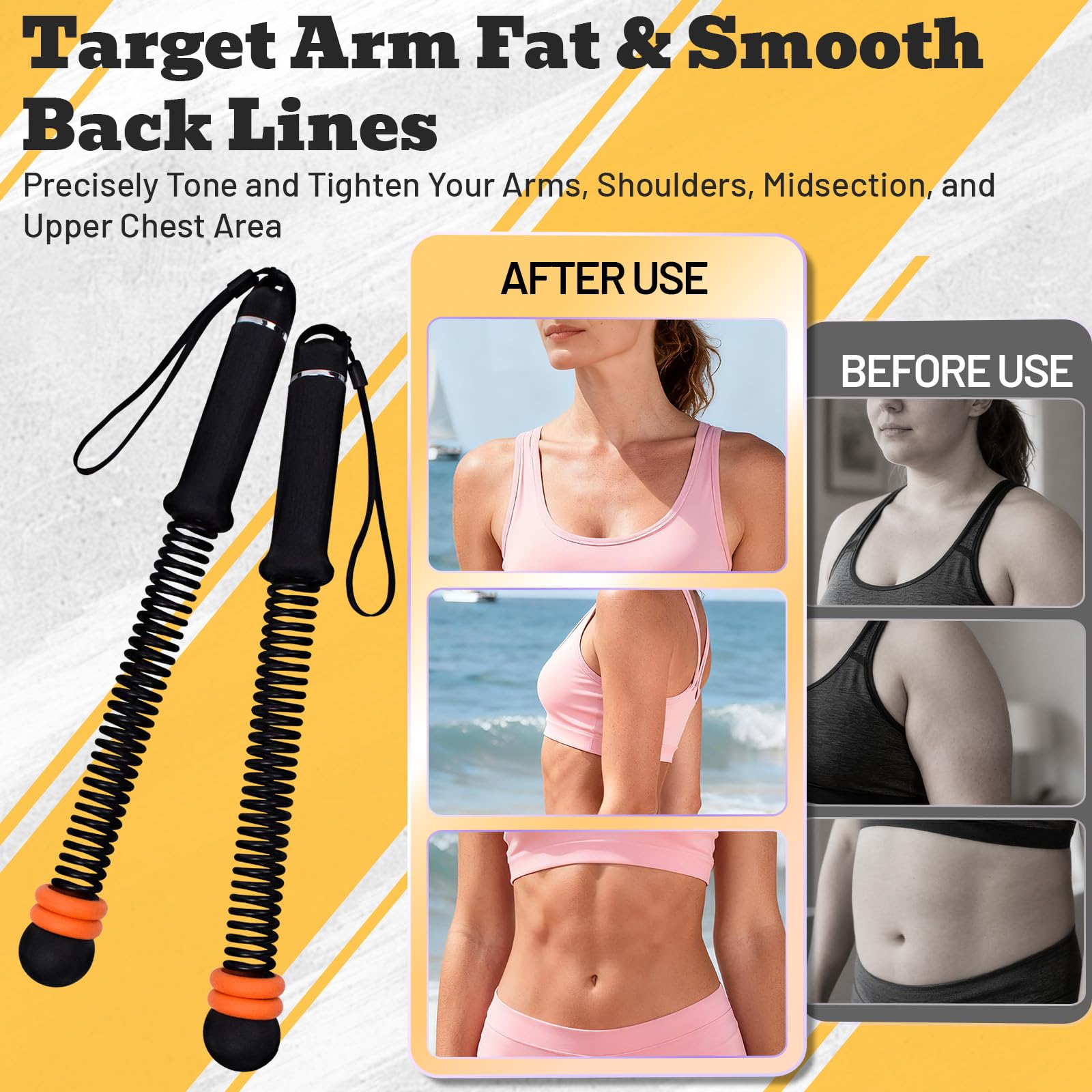 Cuerda de batalla sin cuerda con pesos ajustables, herramienta de fitness silenciosa fácil de transportar para esculpir todo el cuerpo, cardio y quema de grasa, equipo de fuerza de gimnasio en casa