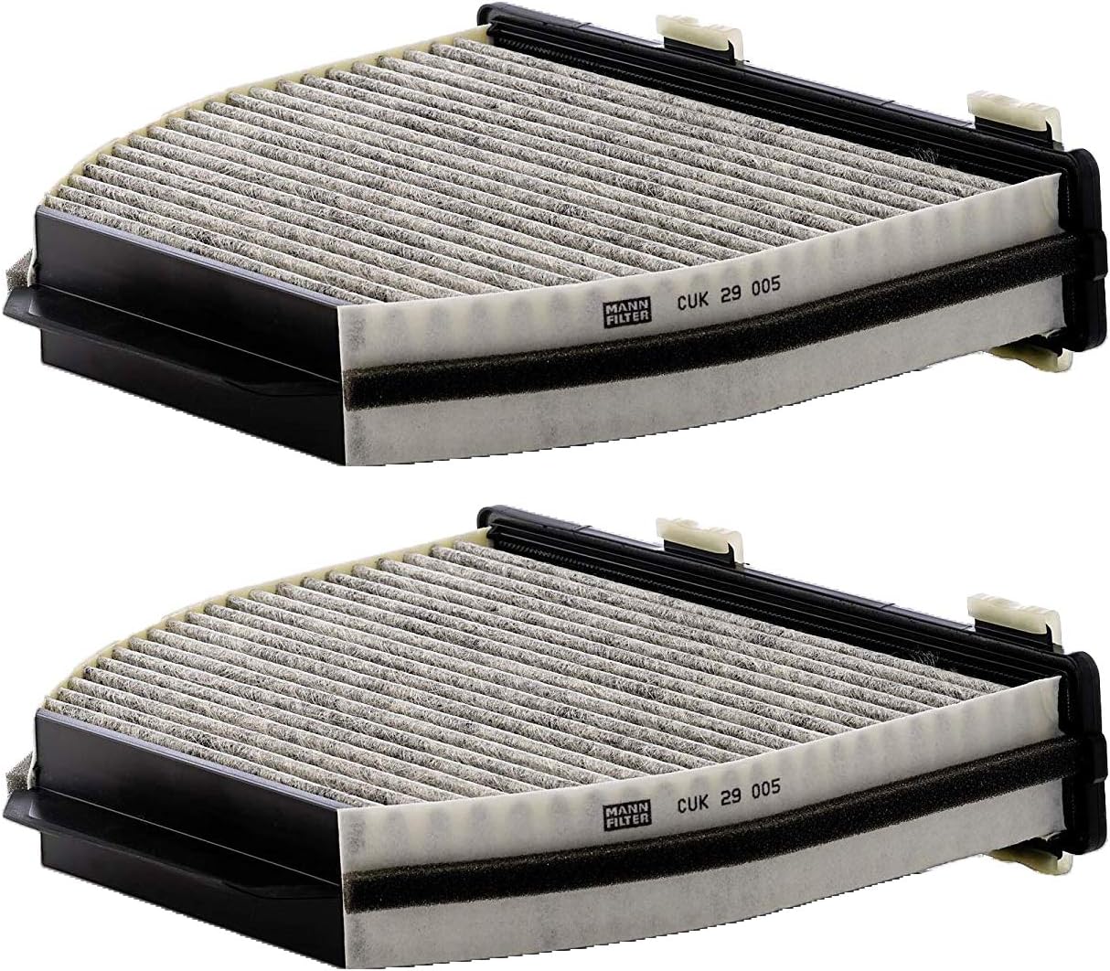 Mann Filter (CUK 29 005) Carbon Activated Cabin Air Filter (PACK OF 2)
