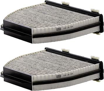 Mann Filter CUK 29 005 Carbon Activated Cabin Air Filter PACK OF 2