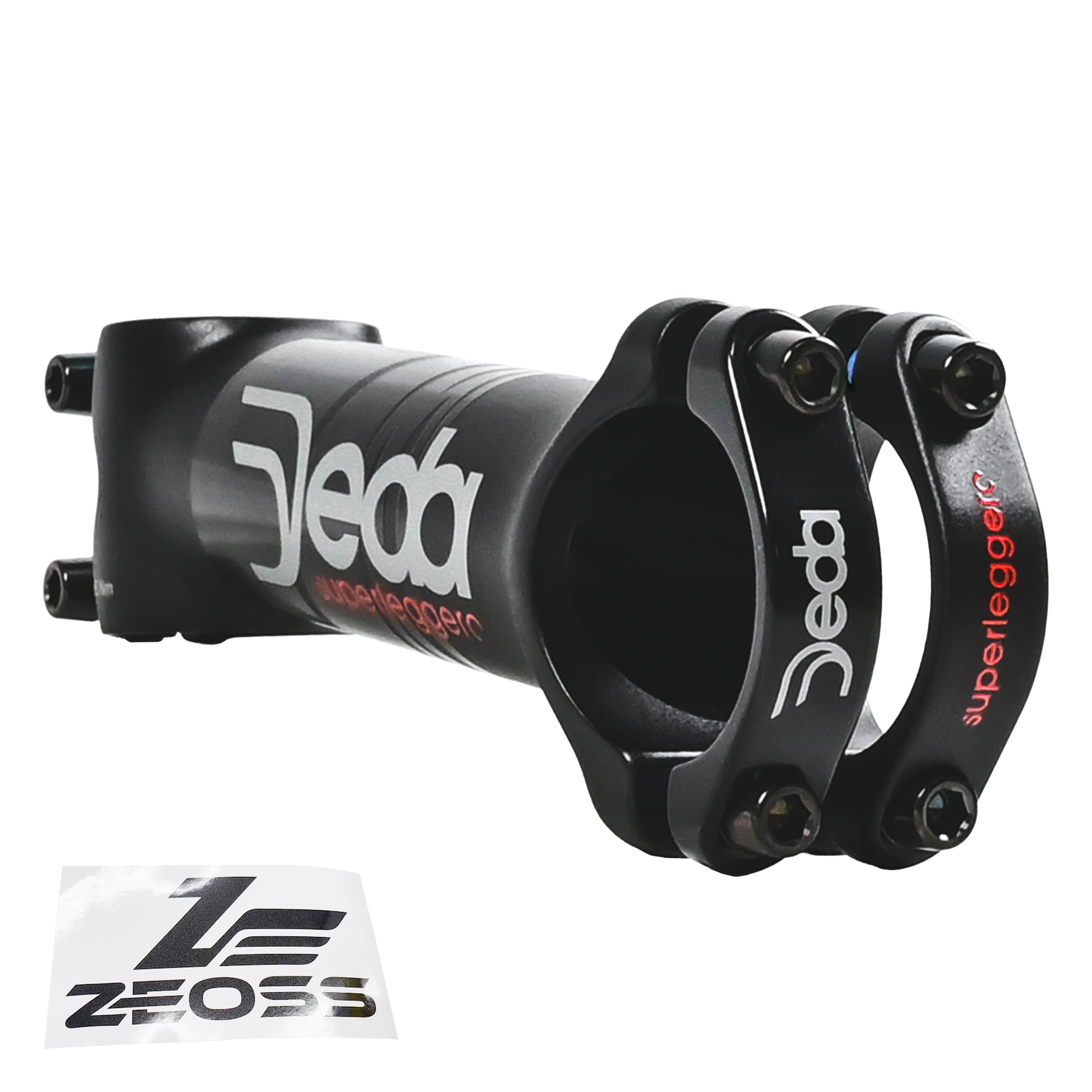 ZEOSS Deda Elementi Superleggero 7050 Alloy 31.7x110mm Stem Sticker, DA3223-ZEO