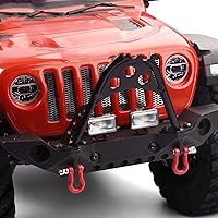 Vista 4 de LICHIFIT 20MM Proyector rectangular Retro Simulación Electrochapado Reflector reflector reflector faro para 1:8 1:10 RC coche