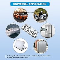 Vista 6 de AICEL Shitbox Edition Emblema de coche, calcomanía de repuesto para guardabarros 3D, calcomanía de metal personalizada para puerta trasera