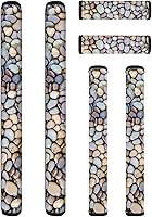 Vista 11 de Juego de 6 fundas para manijas de puerta de refrigerador, protector antideslizante para refrigerador, horno, lavavajillas, mantiene