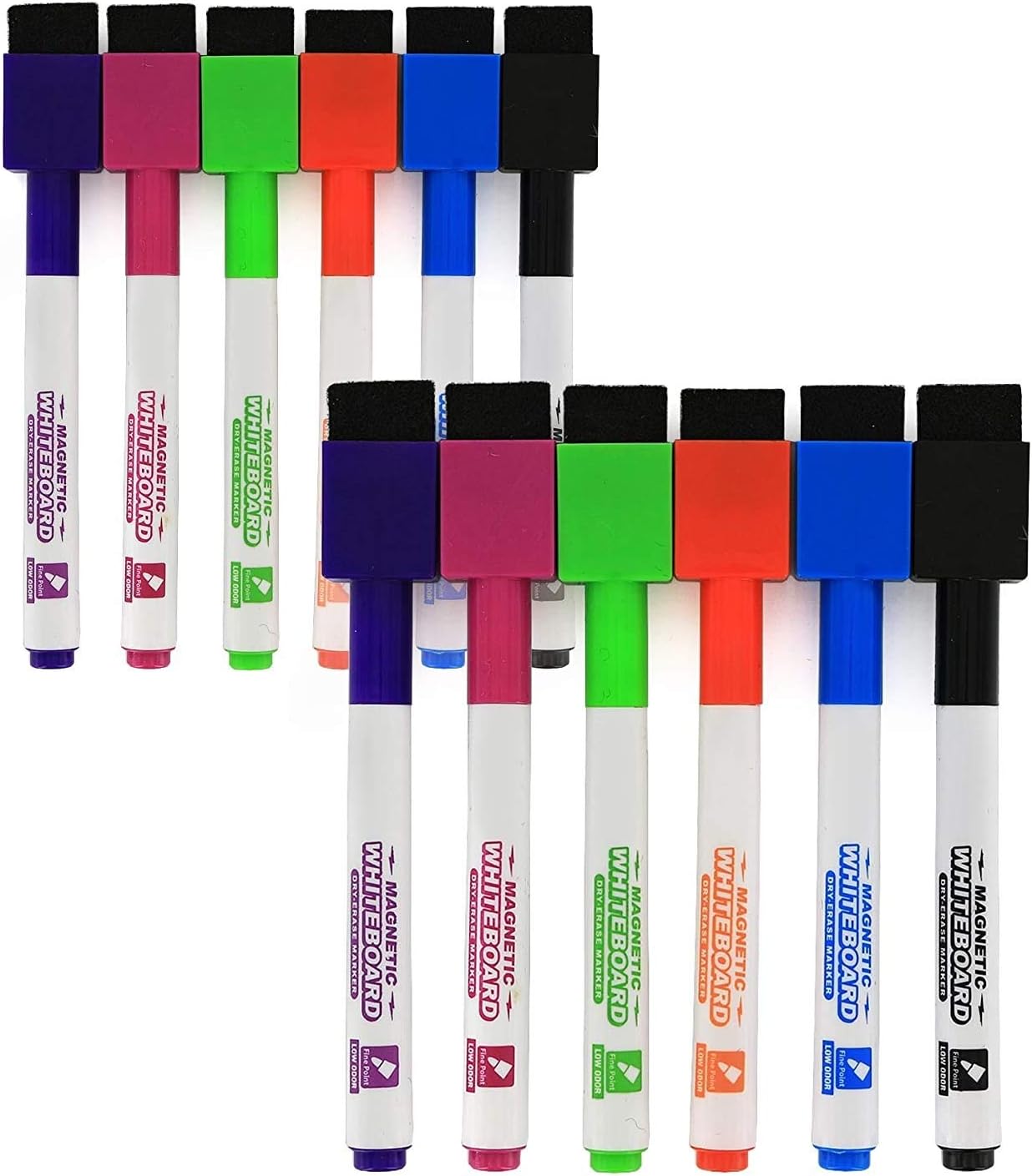 Emraw Dry Erase Markers Whiteboard Bright Colors