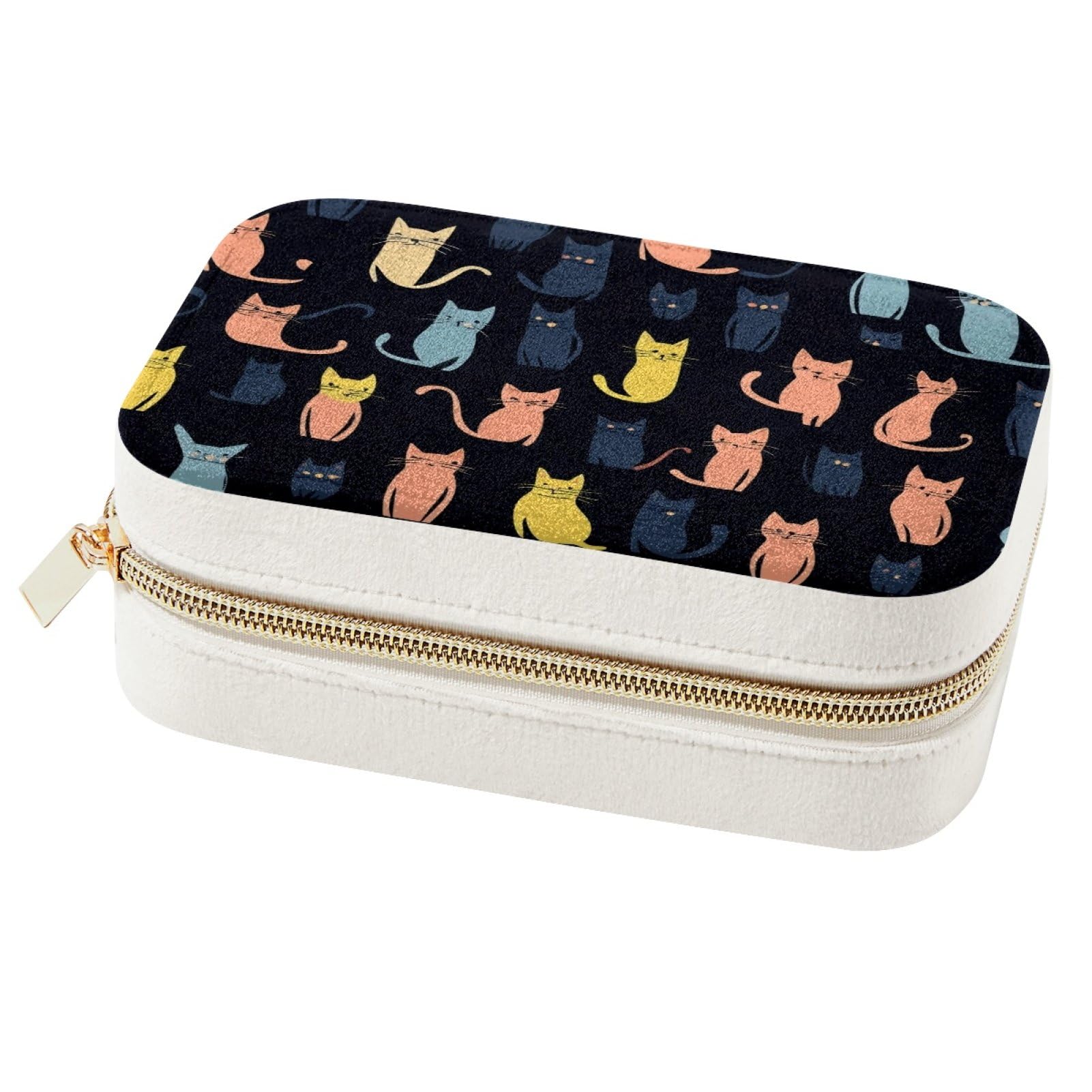 Boîte à bijoux portable pour organiser sans emmêler vos colliers et bagues en week-end