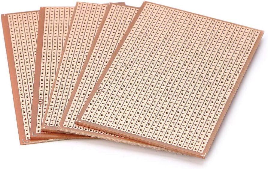5pcs Bakelite Circuit Board Prototype PCB Prototyping Track Plate
