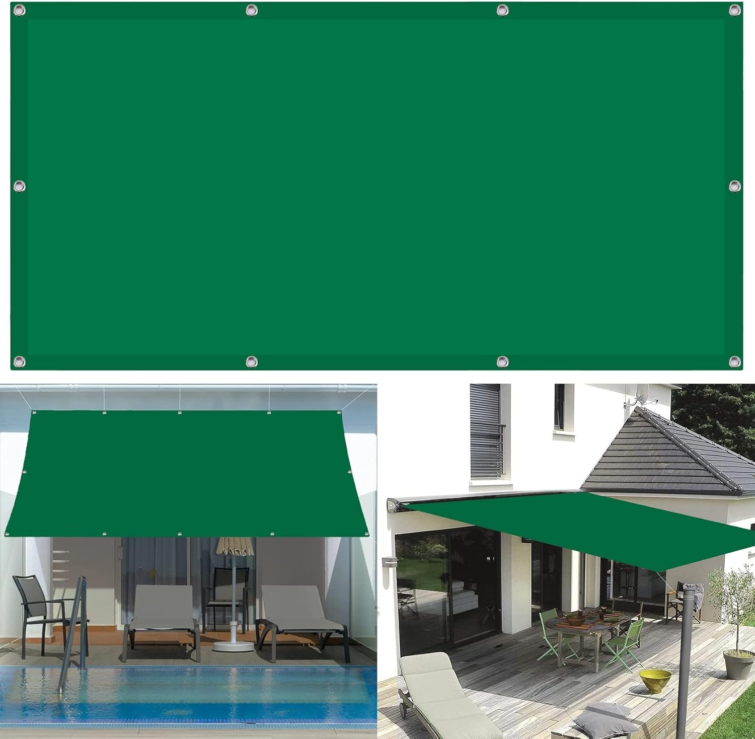 Right Angle Sun Shade Sail 3 x 3 m Waterproof Shade Sail
