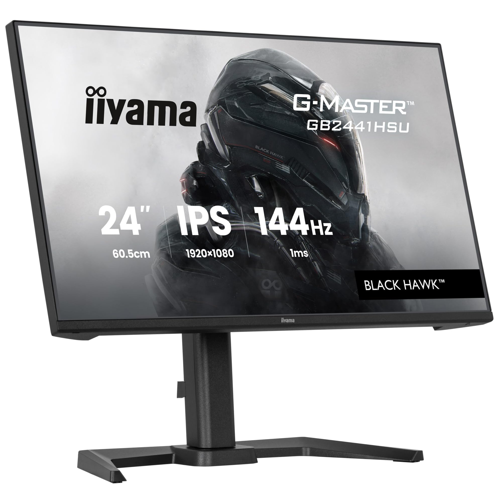 iiyama GB2441HSU-B1-23.8", IPS, 1920 x 1080/144 Hz, 1H1DP, HAS