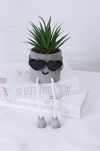 Miniatura 10 de Pequeñas plantas falsas para estante  Mini plantas suculentas  Pequeñas plantas artificiales para decoración de estantes  Plantas de escritorio para