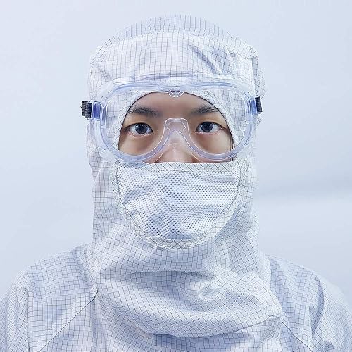 Miniatura 3 de Gafas de seguridad Protección de los ojos Anti niebla sobre los vidrios resistente al rasguño ventilado