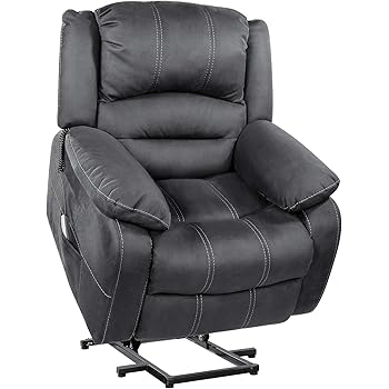 Amazon Com Canmov Power Lift Recliner Chair For Elderly Heavy Duty And Safety Motion Reclining Mechanism Antiskid Fabric Sofa Living Room Chair Chocolate Kitchen Dining