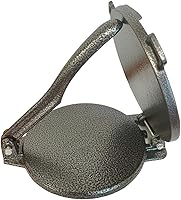 Vista 3 de Prensa de tortilla de hierro fundido Tortilladora Manual Herramienta de cocina auténtica