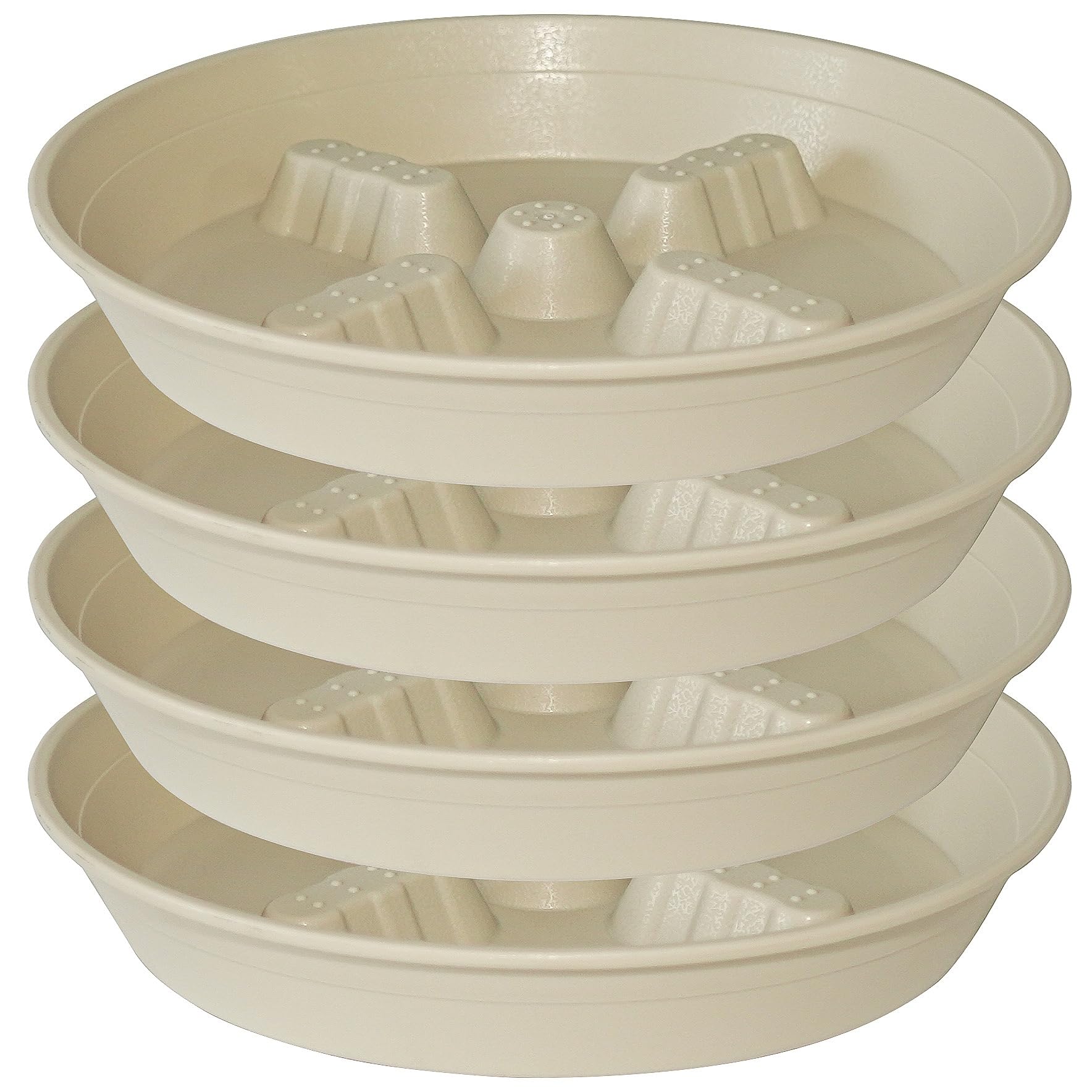 Plant Saucers - 4 Pack Drainage Trays -10 Plant Saucers - 4 Pack Drainage Trays -10
