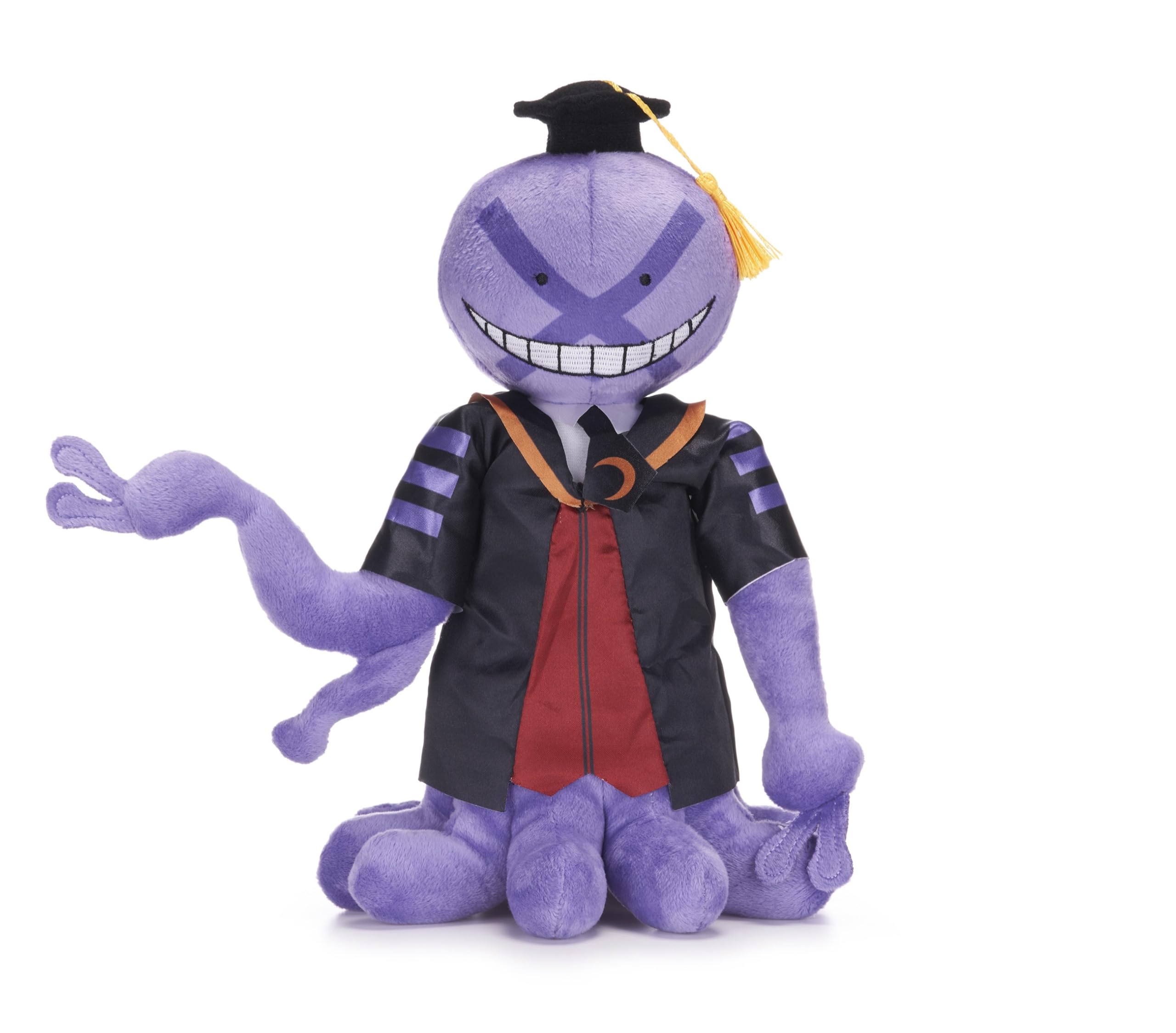 Assassination Classroom Anime 11" / 28cm Incorrect Answer Korosensei Purple Octopus Soft Plush Toy