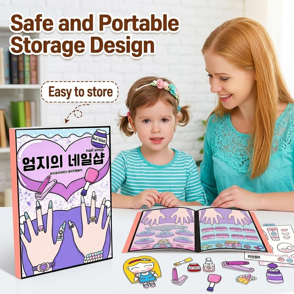 DIY Quiet Book for Kids - Makeup Theme -3 DIY Quiet Book for Kids - Makeup Theme -3