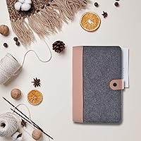 Vista 5 de Estuche circular de agujas de tejer de 10 x 7 pulgadas para guardar agujas de tejer (no incluye accesorios)