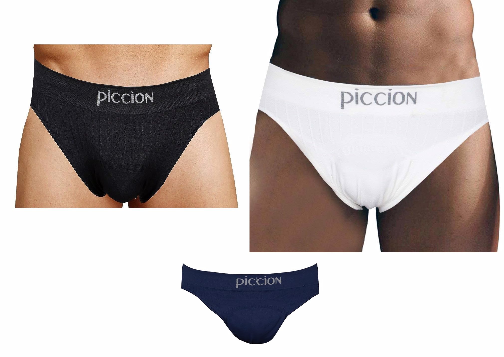 PICCION Seamless Supporter Pack of 2 (S-M, Black-Navy,White) (B0CD2BJH79) Amazon Price History, Amazon Price Tracker