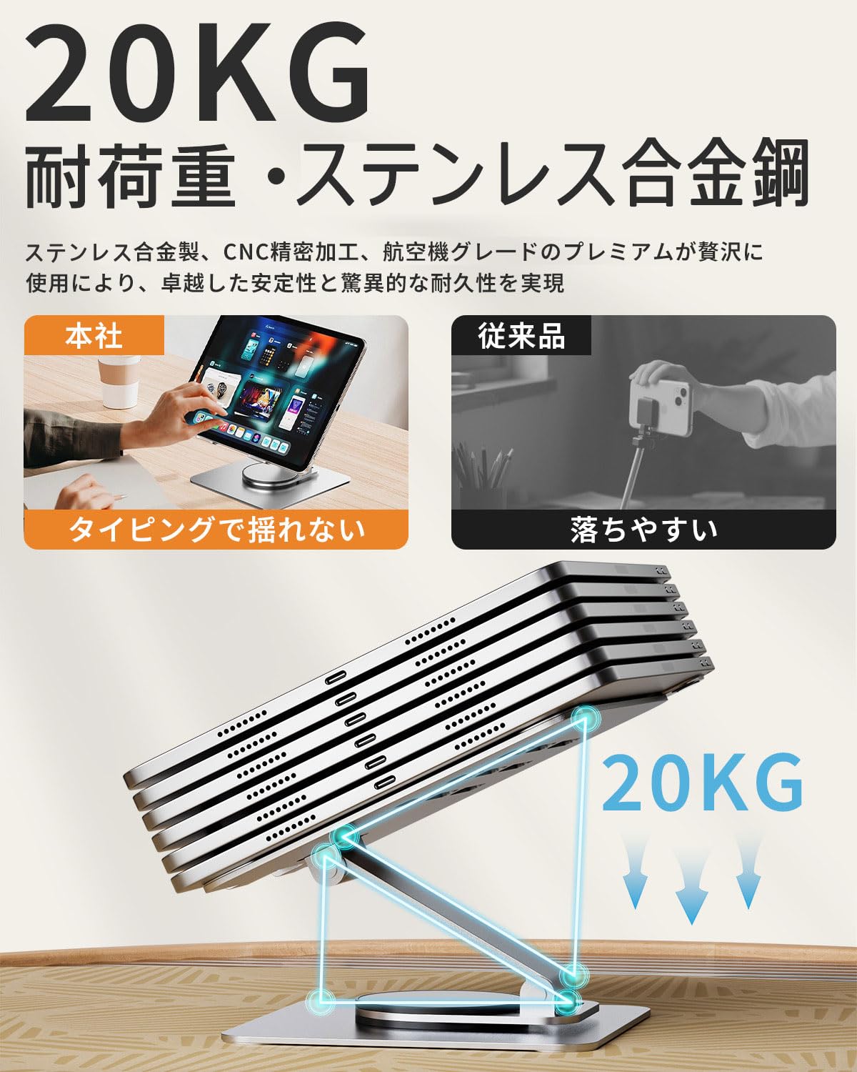 Amazon.co.jp: 【2026新登場・360°回転・折り畳み式】 タブレット