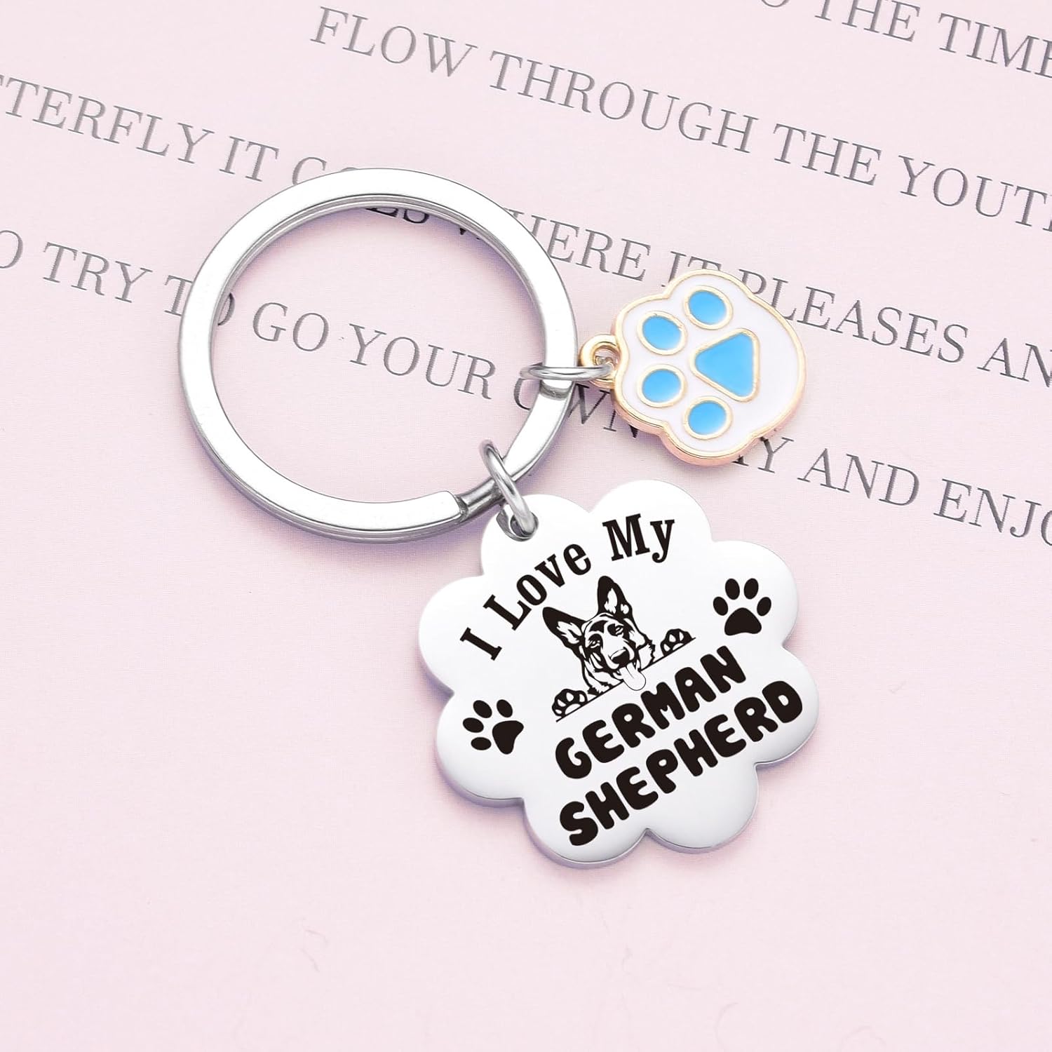 German Shepherd Keychain For Dog Owner Jewelry German Shepherd Mom Gifts For Son Jewelry - Image 4