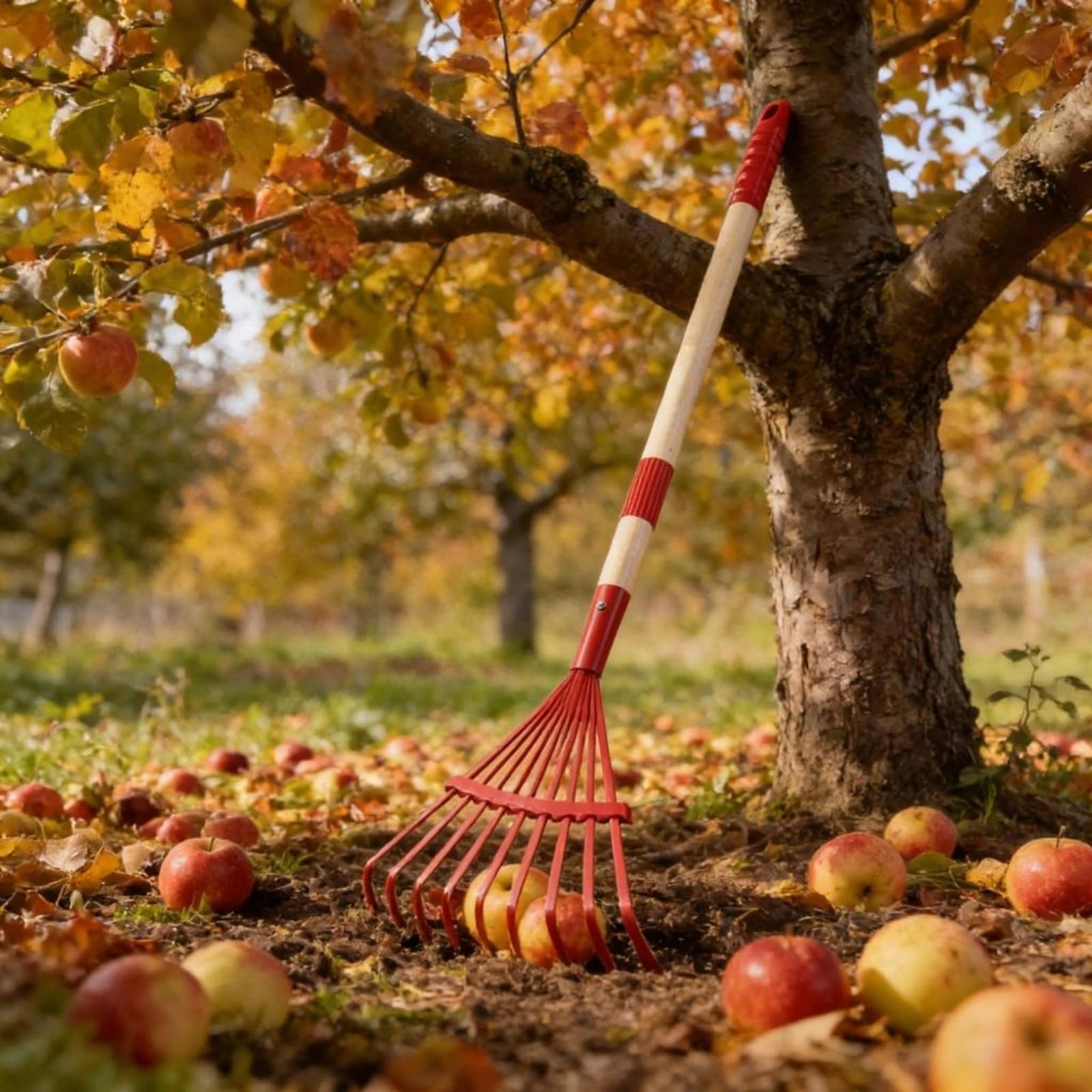 FOLODA Herramientas de jardín para niños con 4 piezas ergonómicas para