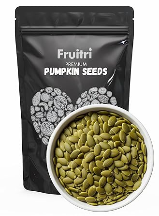 Fruitri Pumpkin Seeds – 200g, Premium, Nutritious Snack, High in Protein & Fiber, Ideal for Snacking, Baking, and Smoothies, Rich Source Of Fibre - image, photos