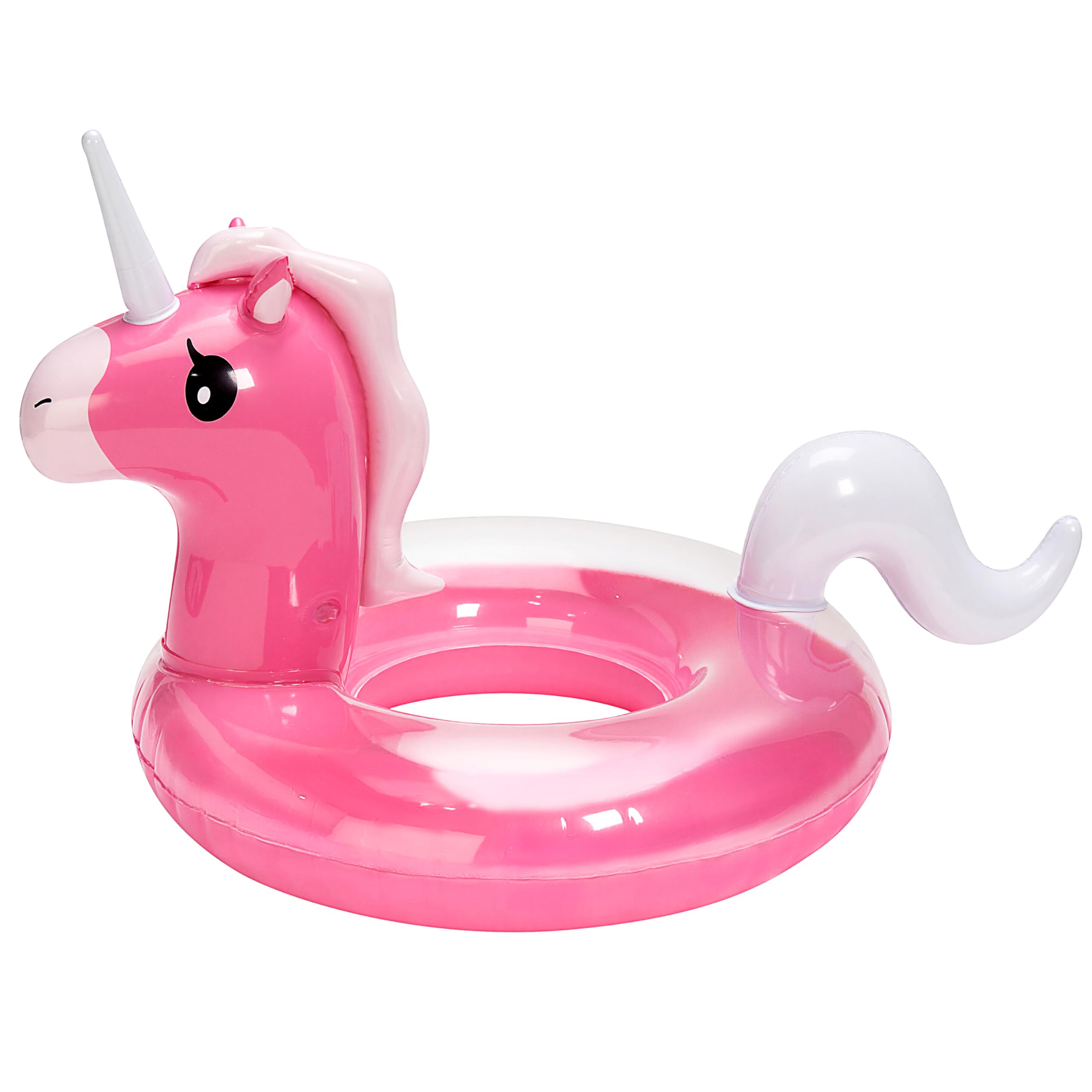 SYNCFUN Pool Inflatable Swimming Rings 59 cm, Unicorn Swim Ring Rubber Ring, Inflatable Pool Floats for Kids, Baby Swimming Pool Toy